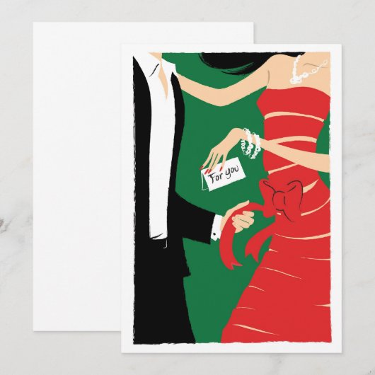 包まれたな招待状 招待状 (正面/裏面)