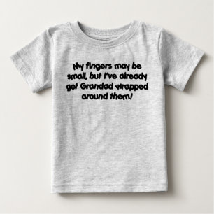 包まれたな祖父! ベビーTシャツ
