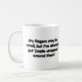 包まれたなZayde! コーヒーマグカップ (左)