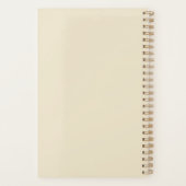 包まれたプレゼント プランナー手帳 (裏面)