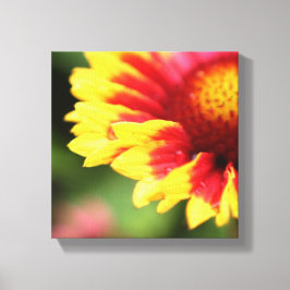 包まれた植物帆布フラワー撮影プリント キャンバスプリント