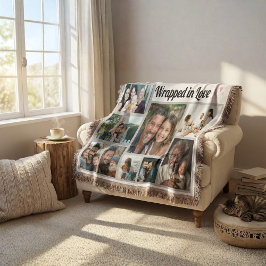 「包まれたin love」ブランケット スローブランケット