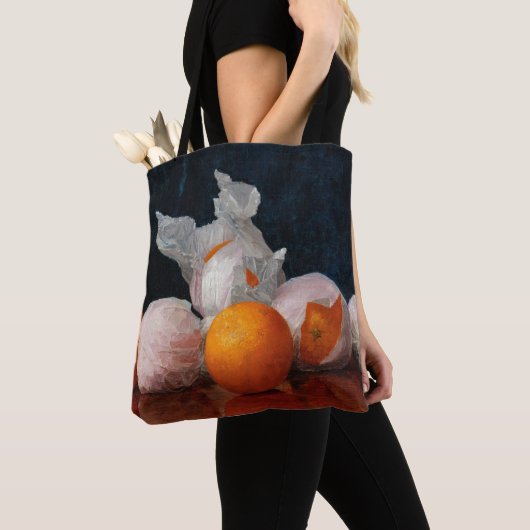 包まれたOrange by William Joseph Mccloskey トートバッグ (クローズアップ)