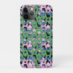 包まれる空の炎の翼 iPhone 11 PROケース