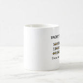 包みによって熱狂させるマグ コーヒーマグカップ (中央)