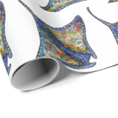 包み紙線模様 ラッピングペーパー (ロールコーナー)