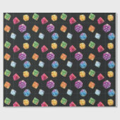 包むことの地下牢のマスターのサイコロの紙 ラッピングペーパー (フラット)
