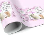 包む紙ピンク結婚のケーキが大好き ラッピングペーパー (ロールコーナー)