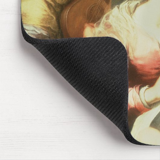 包む衣服のヴァージン マウスパッド (コーナー)