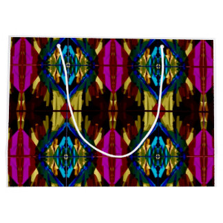 包カラフル装紙 ラージペーパーバッグ