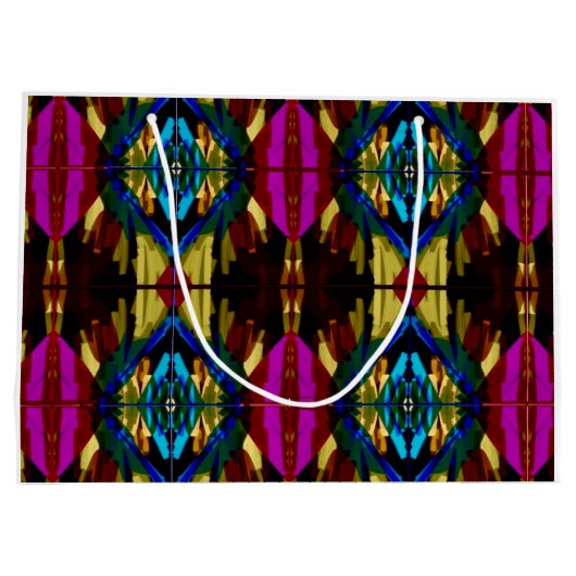 包カラフル装紙 ラージペーパーバッグ (裏面)