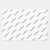 包パーソナライズされた装紙 ラッピングペーパーシート (正面)