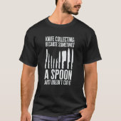 包丁包丁包丁の採取包丁メーカー包丁 Tシャツ (正面)