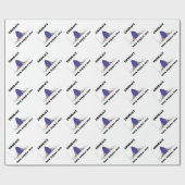 包含して下さいあなたの正常な自己(鐘のカーブのユーモア)を ラッピングペーパー (フラット)