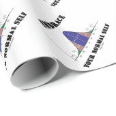 包含して下さいあなたの正常な自己(鐘のカーブのユーモア)を ラッピングペーパー (ロールコーナー)