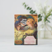 包含します死(ヴィンテージのハロウィンカード)を ポストカード (スタンド正面)