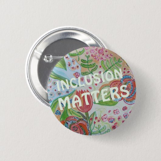 包含の問題 缶バッジ (正面&裏面)