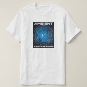包囲された抽象的概念の銀河系のワイシャツ Tシャツ