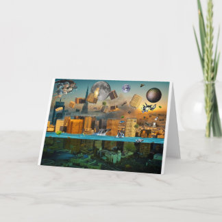 包囲の下の重力の混乱都市 カード