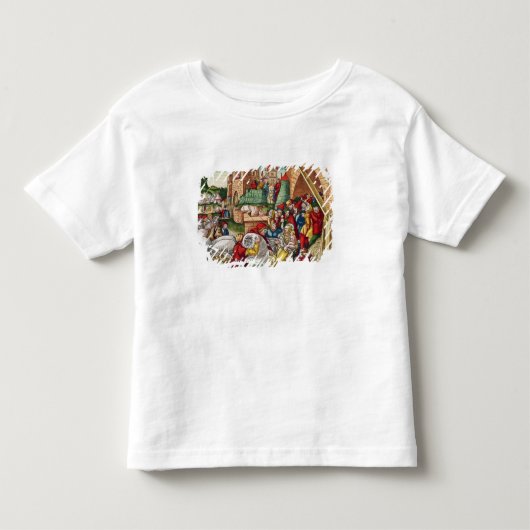 包囲の下のSamaria トドラーTシャツ (正面)