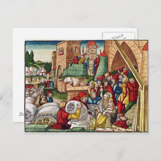 包囲の下のSamaria ポストカード (正面/裏面)