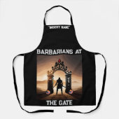 包囲攻撃：アメリカの門の蛮族 エプロン (正面)