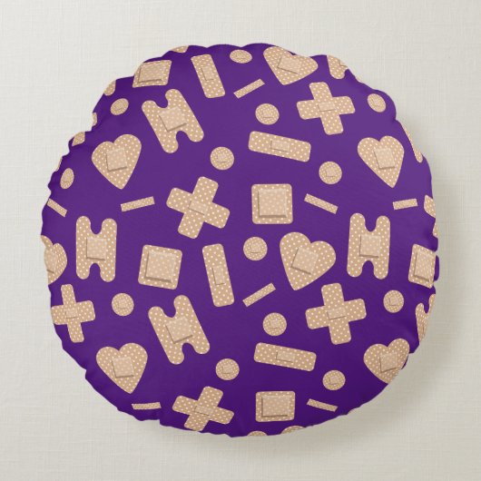 包帯の品揃え ラウンドクッション (正面)