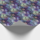 包括性と愛のシンボル ラッピングペーパー (角)