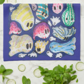 包括的な幽霊 キッチンタオル (折り畳み)