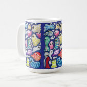 包括的な幽霊 コーヒーマグカップ (正面左)