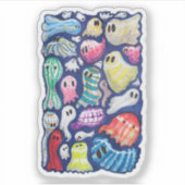 包括的な幽霊 シール (正面)