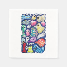 包括的な幽霊 スタンダードカクテルナプキン