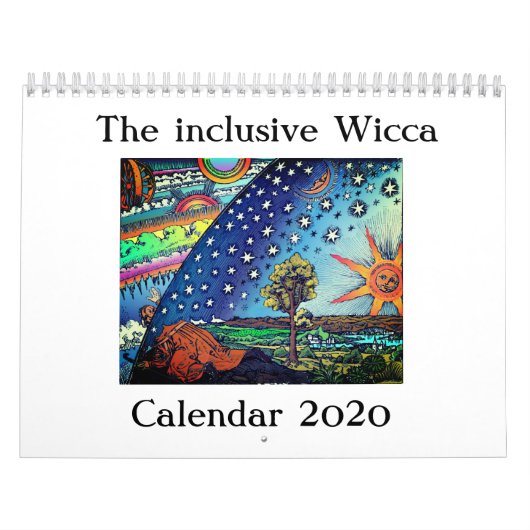 包括的Wicca 2020カレンダー カレンダー (カバー)