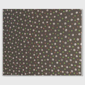 包点々のある装紙 ラッピングペーパー (フラット)