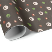 包点々のある装紙 ラッピングペーパー (ロールコーナー)