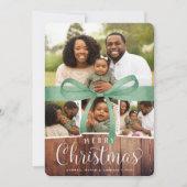 包素朴む |写真コラージュカード シーズンカード (正面)