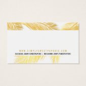 包装ありがとう熱帯金ゴールドヤシの葉のフロン (裏面)