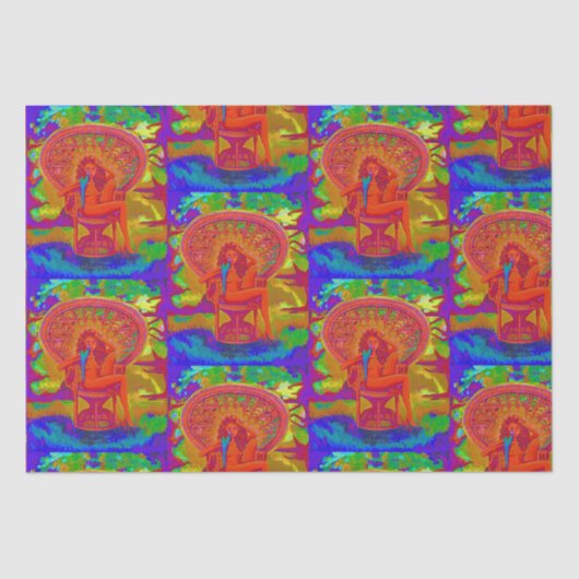 包装ティッシュペーパー 薄葉紙 (正面)