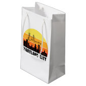 包装バッグボルチモア市 スモールペーパーバッグ (裏面アングル)