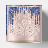 包装ロゴバラドリップネイビー美しいボックス フェイバーボックス (上部)