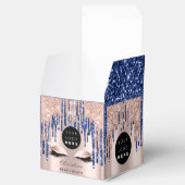 包装ロゴバラドリップネイビー美しいボックス フェイバーボックス (オープン)