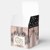 包装ロゴバラブラック美しいドリップスフェイスボックス フェイバーボックス (オープン)