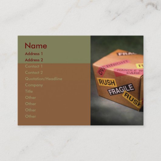 包装名刺 名刺 (正面)