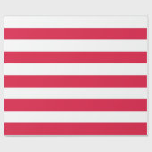 包装紙とポーランド国旗 ラッピングペーパー (フラット)