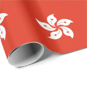 包装紙と香港国旗 ラッピングペーパー (ロールコーナー)