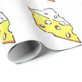 包装紙のスイスチーズのくさび ラッピングペーパー (ロールコーナー)