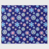 包装紙のメリークリスマス ラッピングペーパー (フラット)