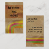 包装紙の名刺 名刺 (正面/裏面)