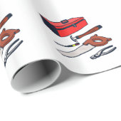 包装紙の工具セット ラッピングペーパー (ロールコーナー)