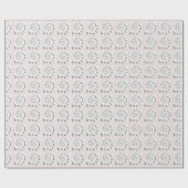 包装紙の時間の3月 ラッピングペーパー (フラット)